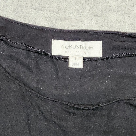 Nordstrom‎ Collection Long Sleeve Womens Size Large Black - Picture 2 of 5
